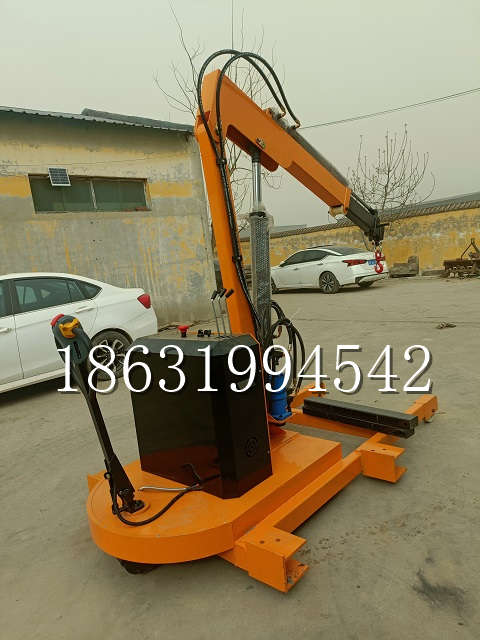 晋中市自卸车厢随车吊 自制轮式四不像起重机 四驱平板吊 5吨 贵盛